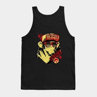 peace monkey hiphop style Tank Top